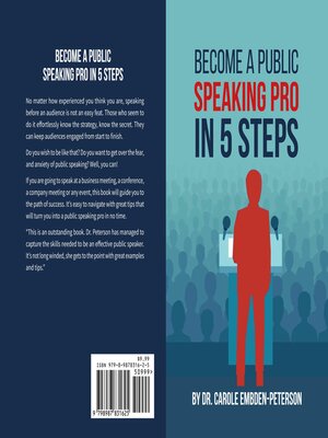 cover image of Become a Public Speaking Pro in 5 Steps